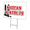 Signmission Shocks&Struts Yard Sign & Stake outdoor plastic coroplast window, C-1824 Shocks&Struts C-1824 Shocks&Struts - alternate 1
